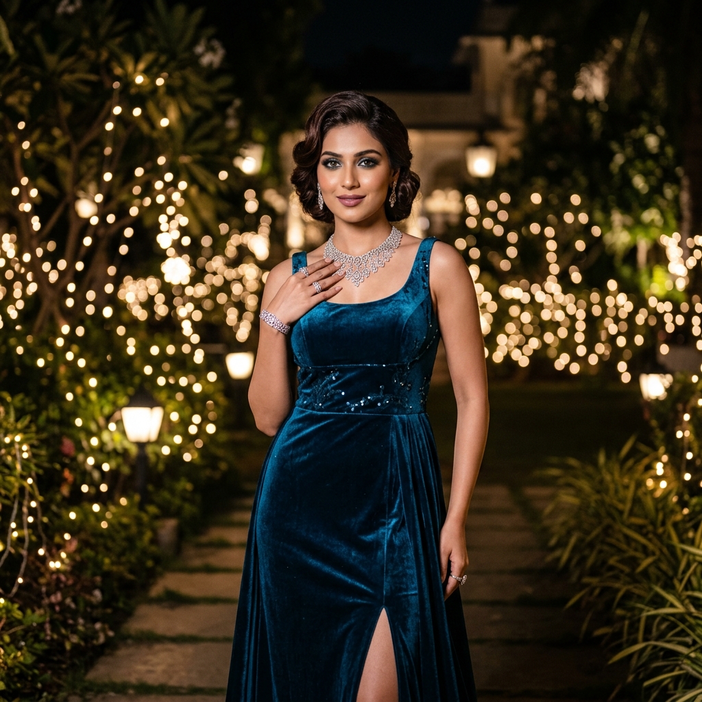 Bridal Reception Look